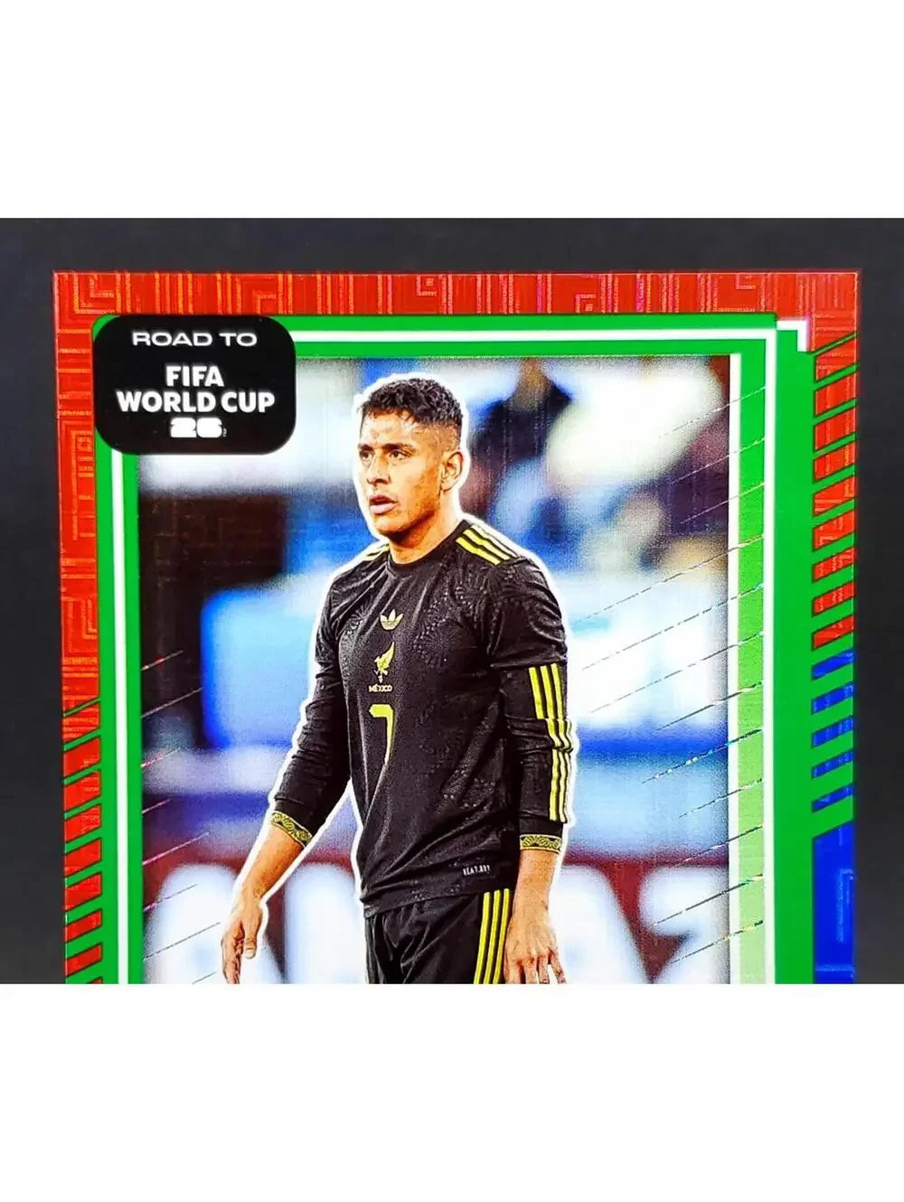 Luis Romo SP 2025-26 Panini Donruss FIFA World Cup Soccer Red & Blue Maze Mexico